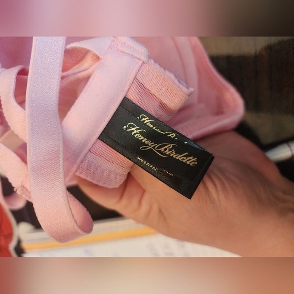 Honey Birdette Shibari pink bra - Picture 4 of 5